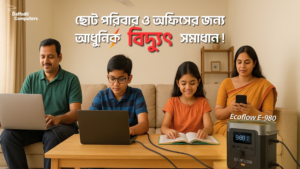 Ecoflow E 980 power station price in BD 2025 | Updated | Daffodil Computers