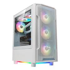 GAMDIAS ATHENA M6 LITE WH MID TOWER ATX WHITE GAMING DESKTOP CASING